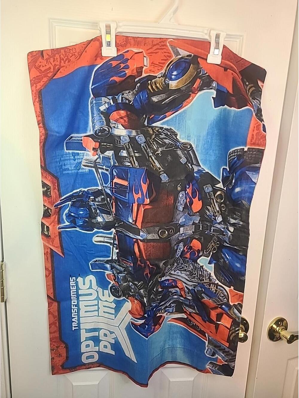 Transformers Optimus Prime Bumble Bee 2007 Std Pillow Case Cotton Blend Hasbro